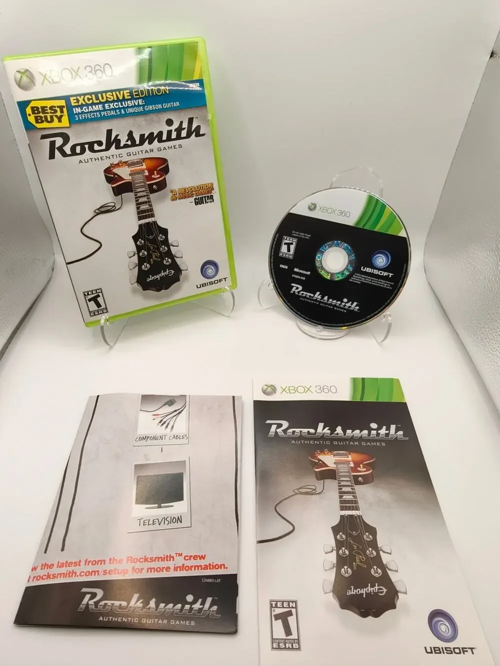 Rocksmith Best Buy Exclusive Edition Xbox 360 CIB Complete
